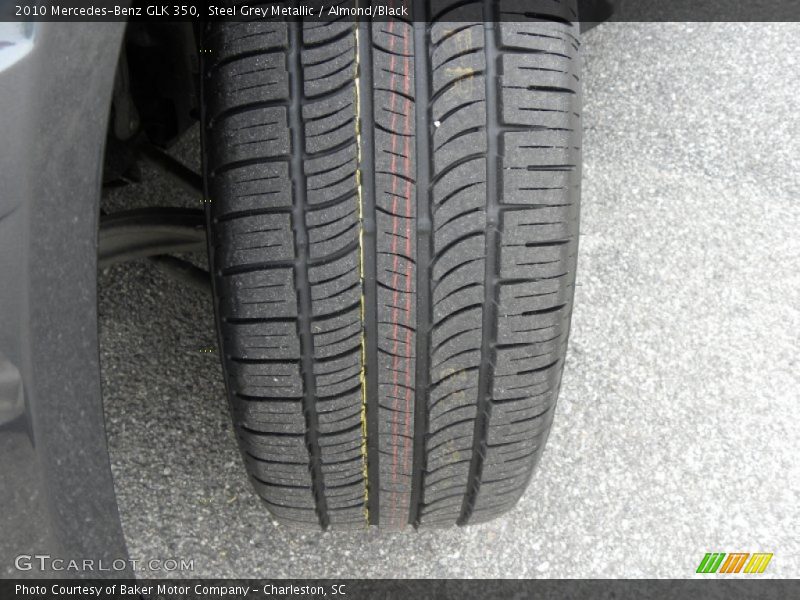 Steel Grey Metallic / Almond/Black 2010 Mercedes-Benz GLK 350