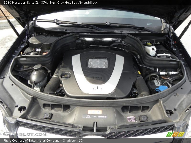 Steel Grey Metallic / Almond/Black 2010 Mercedes-Benz GLK 350
