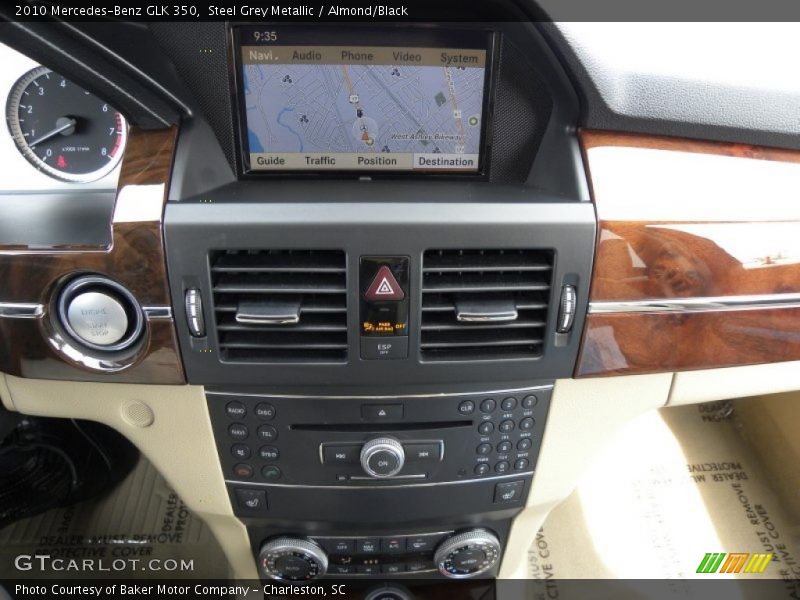 Steel Grey Metallic / Almond/Black 2010 Mercedes-Benz GLK 350