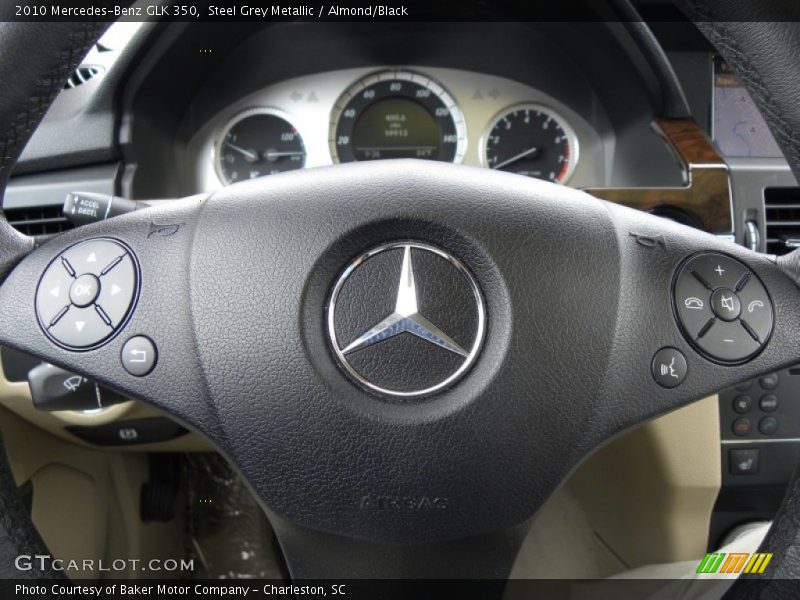 Steel Grey Metallic / Almond/Black 2010 Mercedes-Benz GLK 350