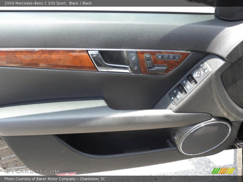 Black / Black 2009 Mercedes-Benz C 300 Sport