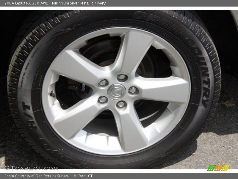 Millinnium Silver Metallic / Ivory 2004 Lexus RX 330 AWD