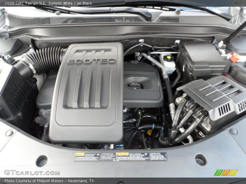 Summit White / Jet Black 2010 GMC Terrain SLE