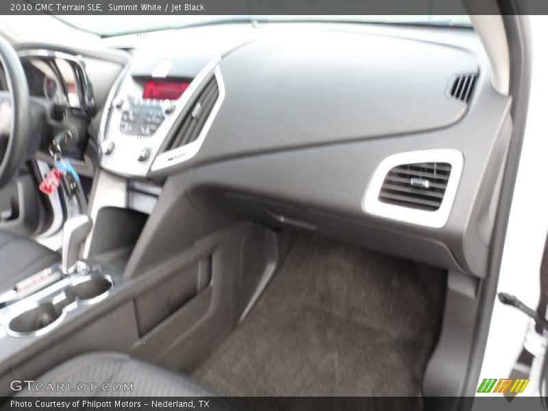 Summit White / Jet Black 2010 GMC Terrain SLE