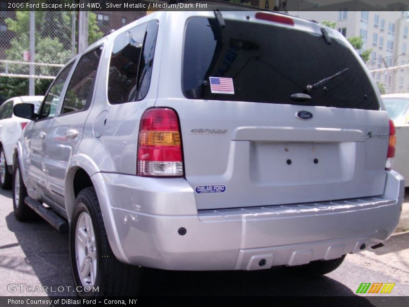 Silver Metallic / Medium/Dark Flint 2006 Ford Escape Hybrid 4WD