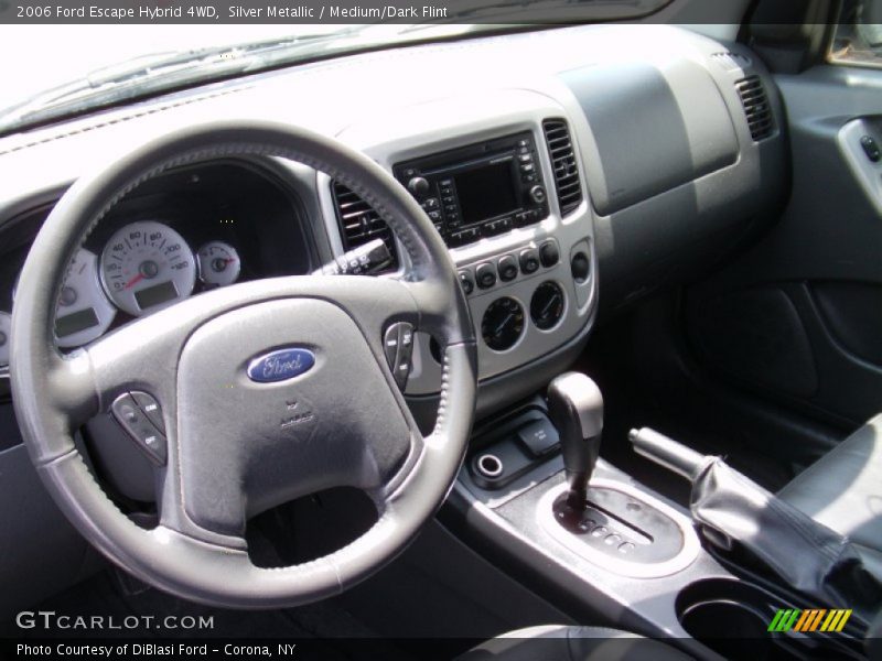 Dashboard of 2006 Escape Hybrid 4WD