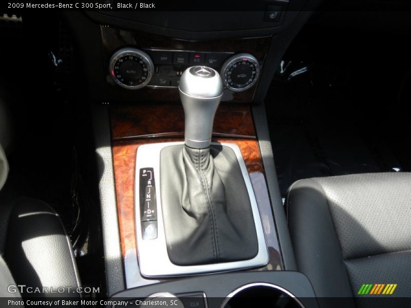 Black / Black 2009 Mercedes-Benz C 300 Sport