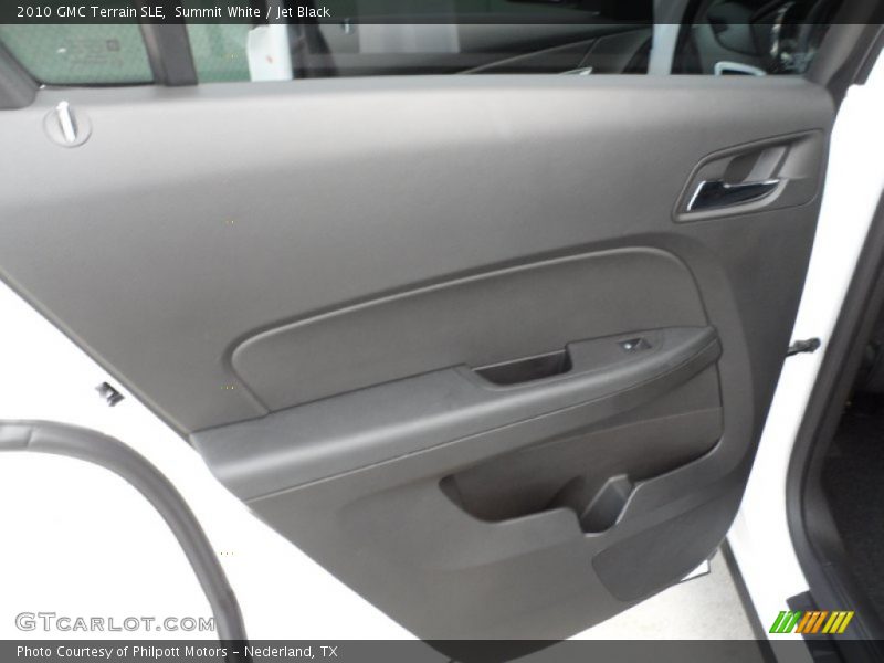 Summit White / Jet Black 2010 GMC Terrain SLE