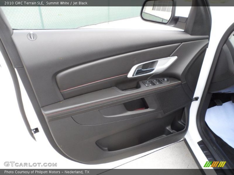 Summit White / Jet Black 2010 GMC Terrain SLE