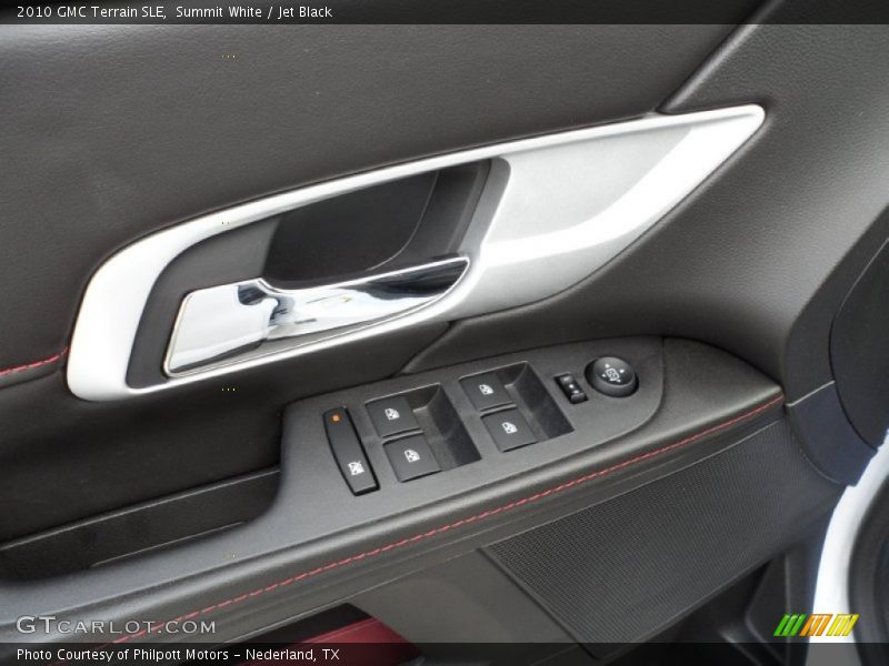 Summit White / Jet Black 2010 GMC Terrain SLE