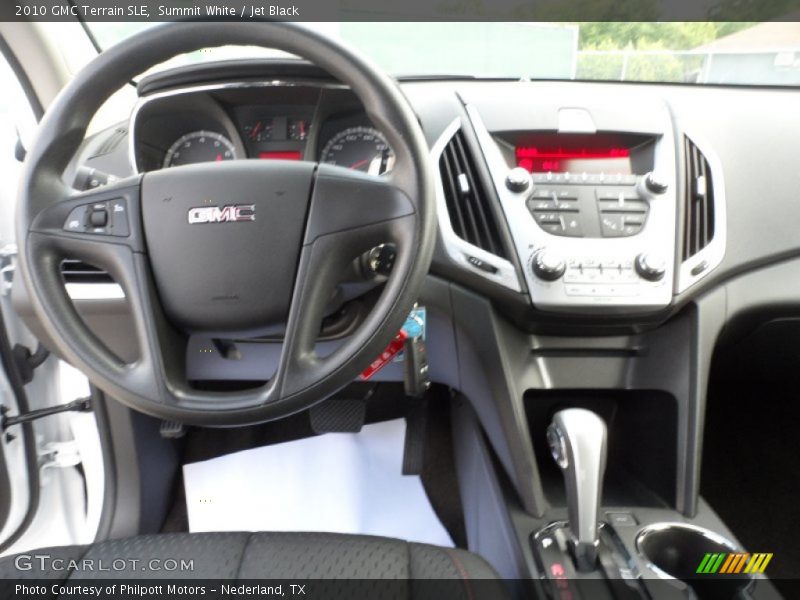 Summit White / Jet Black 2010 GMC Terrain SLE