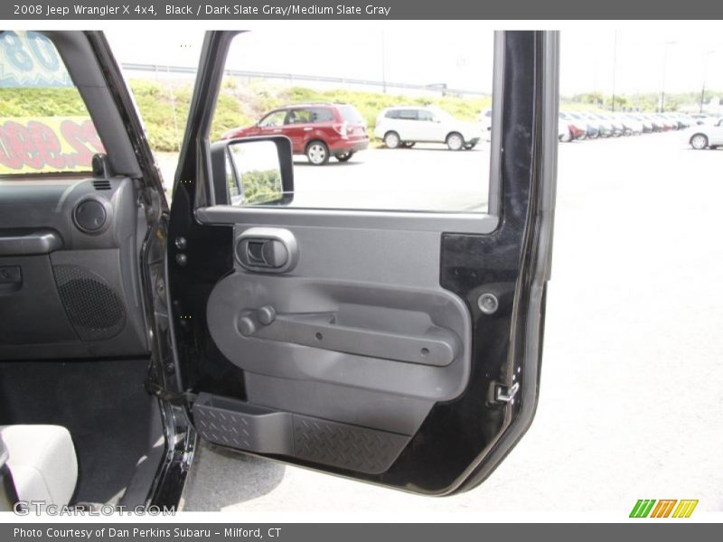 Black / Dark Slate Gray/Medium Slate Gray 2008 Jeep Wrangler X 4x4