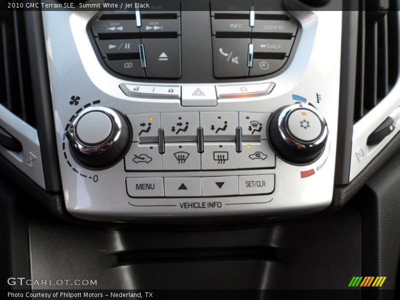 Summit White / Jet Black 2010 GMC Terrain SLE