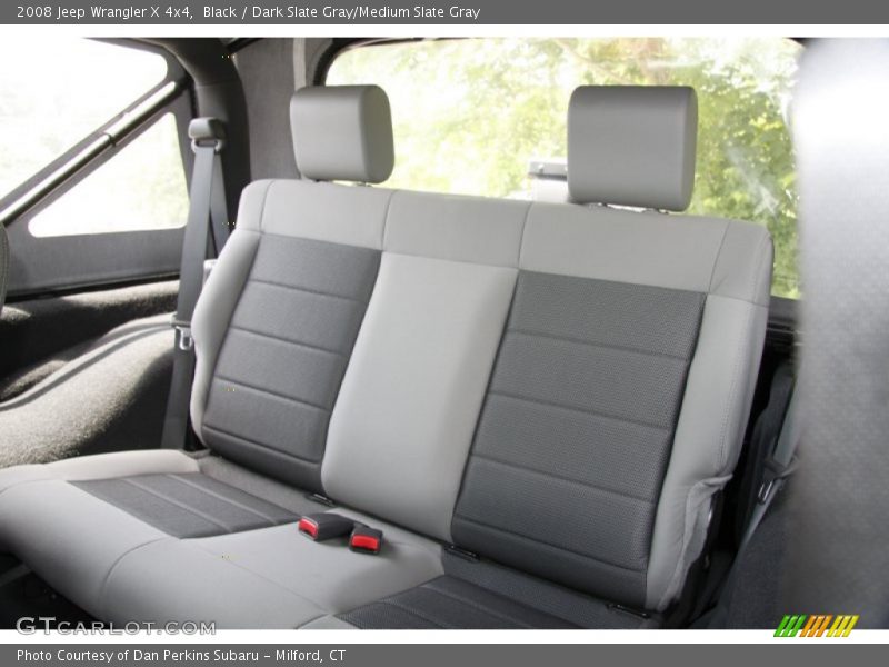 Black / Dark Slate Gray/Medium Slate Gray 2008 Jeep Wrangler X 4x4