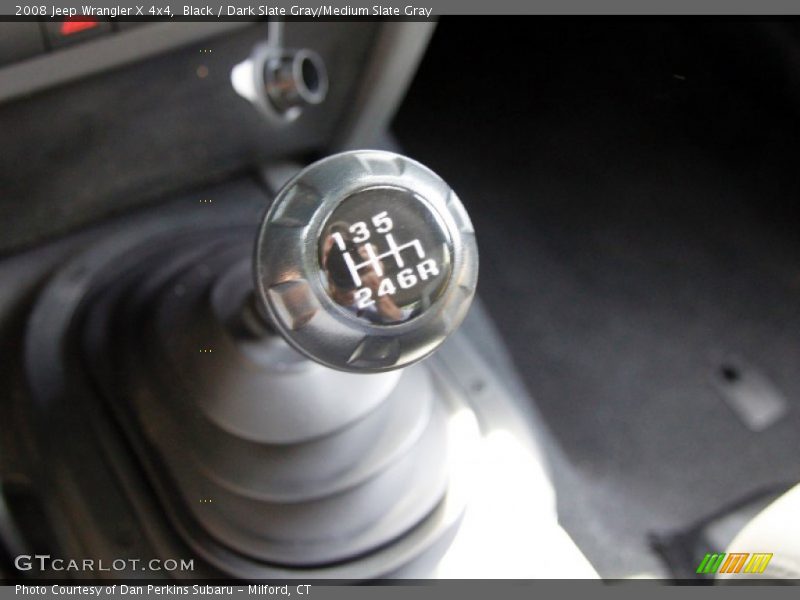 Black / Dark Slate Gray/Medium Slate Gray 2008 Jeep Wrangler X 4x4
