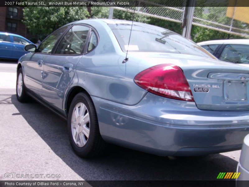Windveil Blue Metallic / Medium/Dark Pebble 2007 Ford Taurus SEL