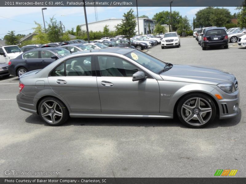  2011 C 63 AMG Palladium Silver Metallic