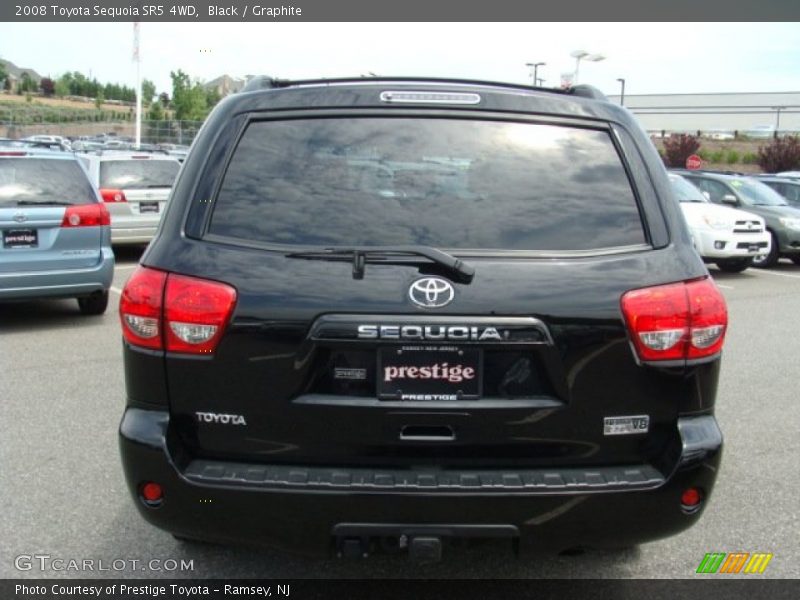 Black / Graphite 2008 Toyota Sequoia SR5 4WD