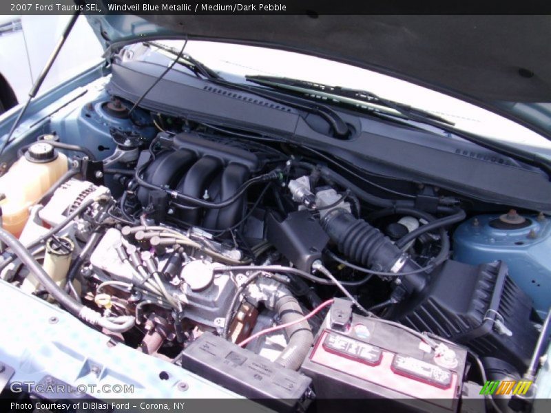 Windveil Blue Metallic / Medium/Dark Pebble 2007 Ford Taurus SEL