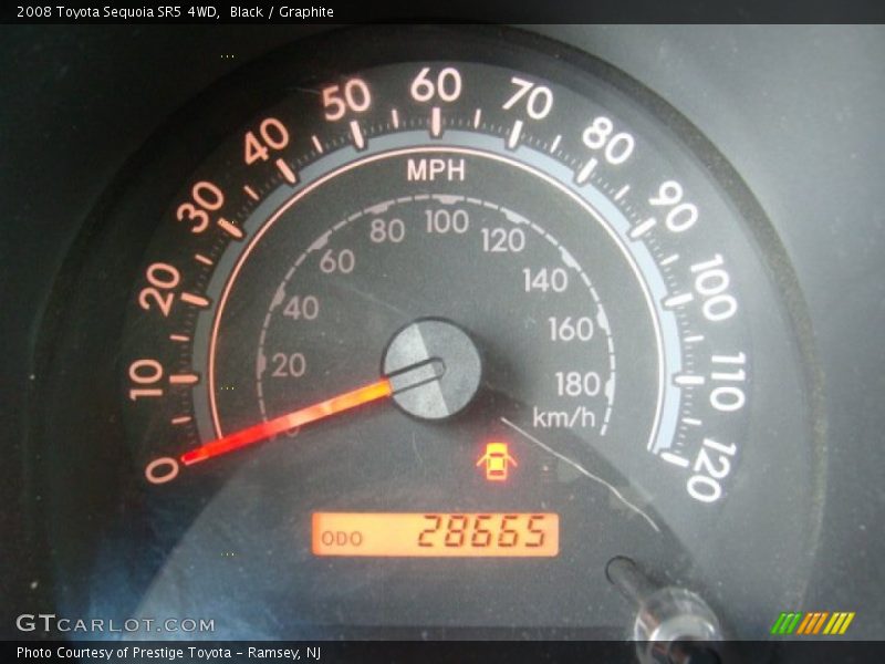 Black / Graphite 2008 Toyota Sequoia SR5 4WD