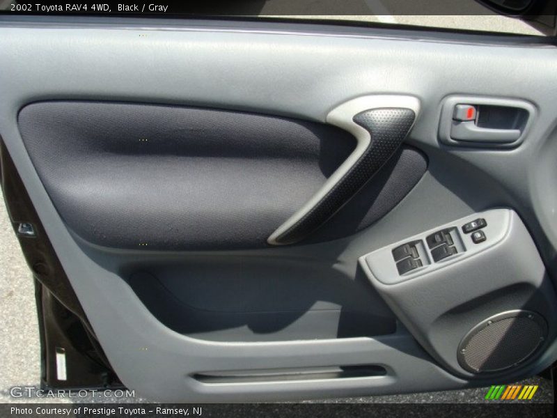 Black / Gray 2002 Toyota RAV4 4WD