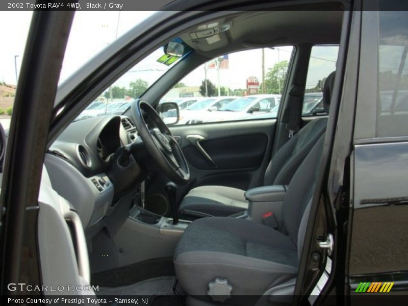 Black / Gray 2002 Toyota RAV4 4WD