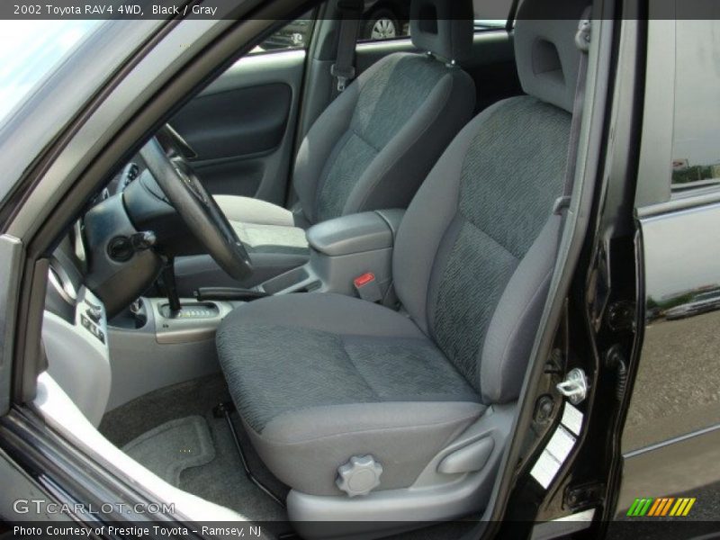 Black / Gray 2002 Toyota RAV4 4WD