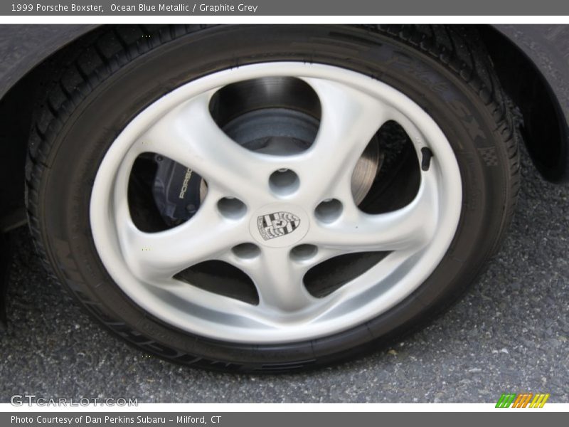 Ocean Blue Metallic / Graphite Grey 1999 Porsche Boxster