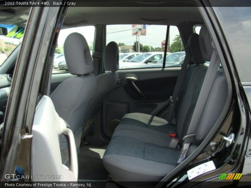 Black / Gray 2002 Toyota RAV4 4WD