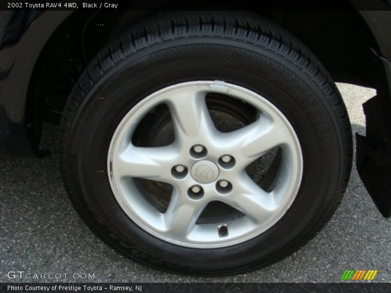 Black / Gray 2002 Toyota RAV4 4WD
