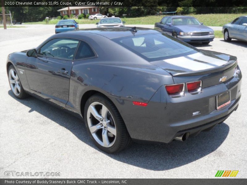 Cyber Gray Metallic / Gray 2010 Chevrolet Camaro SS/RS Coupe