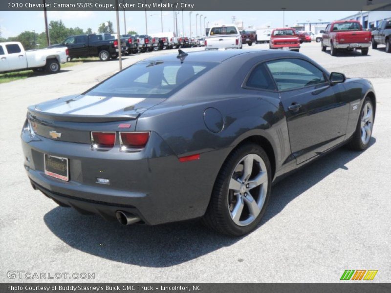 Cyber Gray Metallic / Gray 2010 Chevrolet Camaro SS/RS Coupe