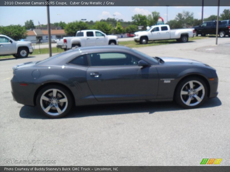 Cyber Gray Metallic / Gray 2010 Chevrolet Camaro SS/RS Coupe