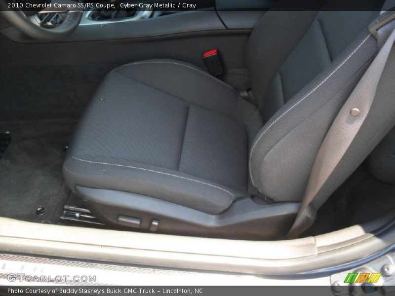 Cyber Gray Metallic / Gray 2010 Chevrolet Camaro SS/RS Coupe