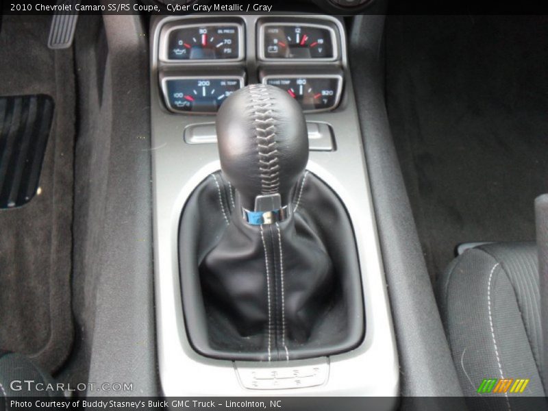 Cyber Gray Metallic / Gray 2010 Chevrolet Camaro SS/RS Coupe