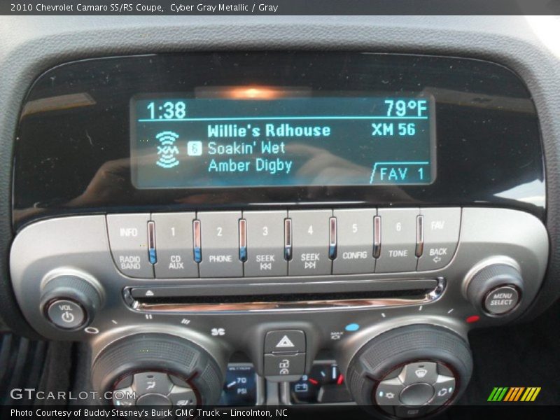 Cyber Gray Metallic / Gray 2010 Chevrolet Camaro SS/RS Coupe