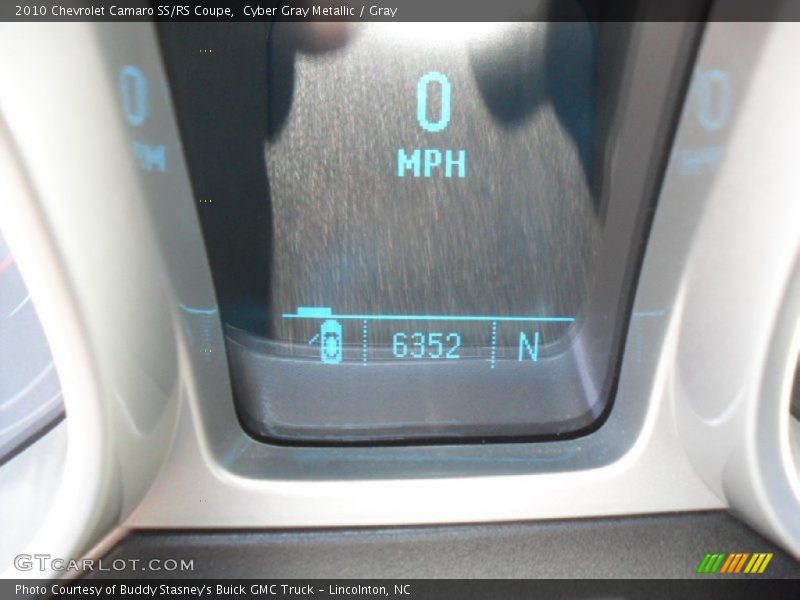 Cyber Gray Metallic / Gray 2010 Chevrolet Camaro SS/RS Coupe