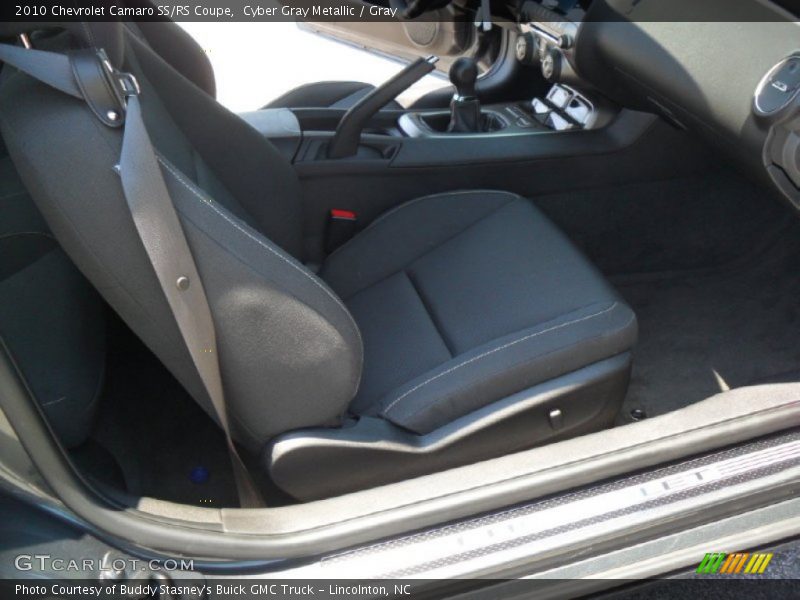 Cyber Gray Metallic / Gray 2010 Chevrolet Camaro SS/RS Coupe