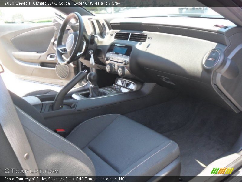  2010 Camaro SS/RS Coupe Gray Interior