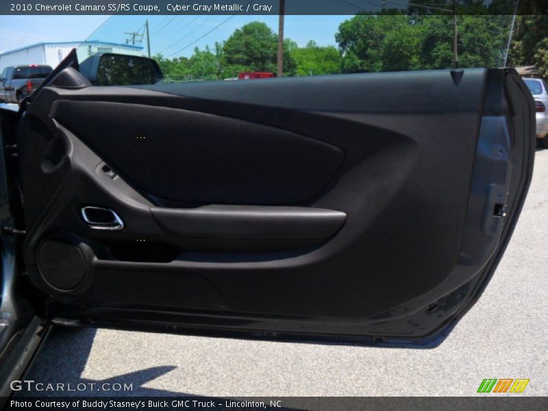 Cyber Gray Metallic / Gray 2010 Chevrolet Camaro SS/RS Coupe