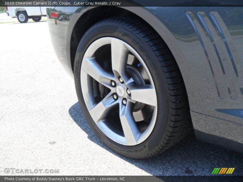 Cyber Gray Metallic / Gray 2010 Chevrolet Camaro SS/RS Coupe