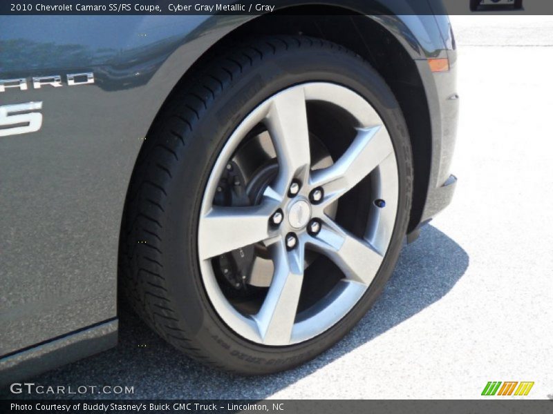 Cyber Gray Metallic / Gray 2010 Chevrolet Camaro SS/RS Coupe