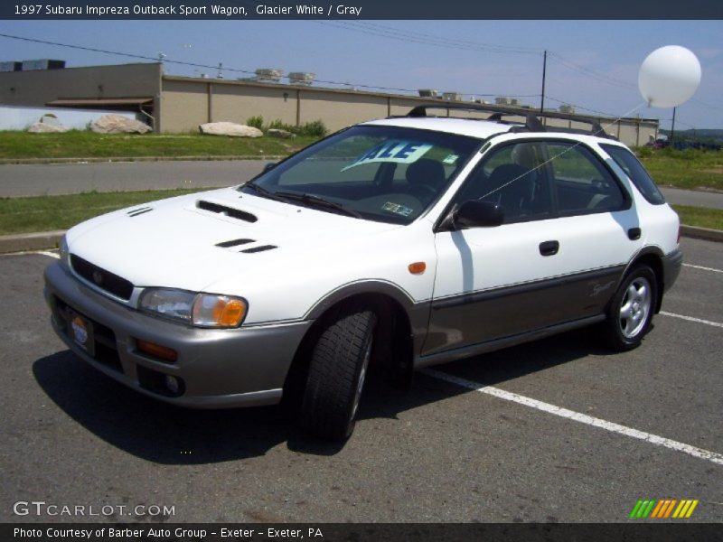 Glacier White / Gray 1997 Subaru Impreza Outback Sport Wagon