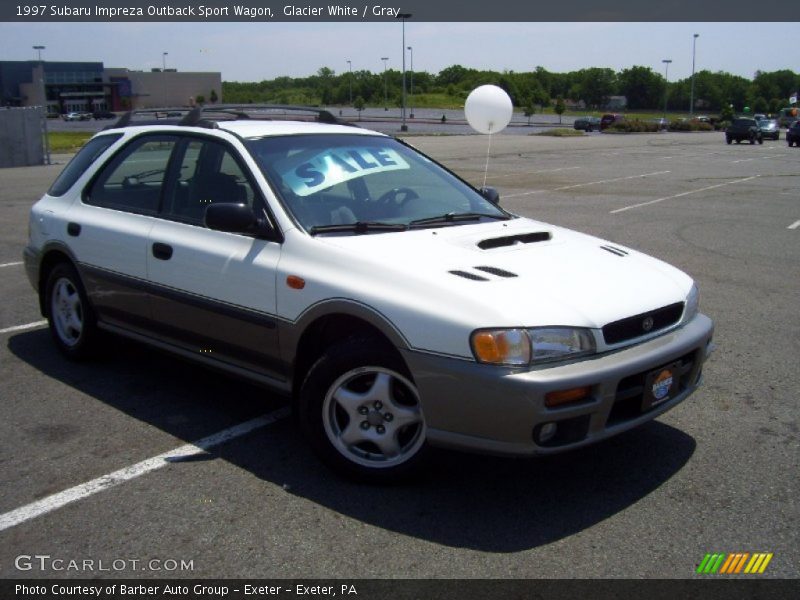 Glacier White / Gray 1997 Subaru Impreza Outback Sport Wagon