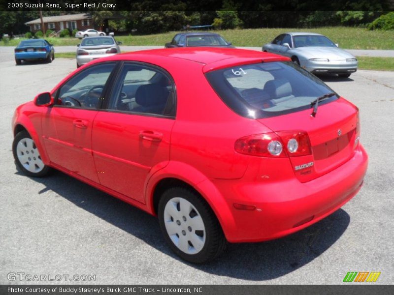 Super Red / Gray 2006 Suzuki Reno