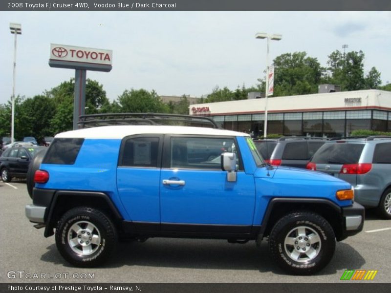 Voodoo Blue / Dark Charcoal 2008 Toyota FJ Cruiser 4WD