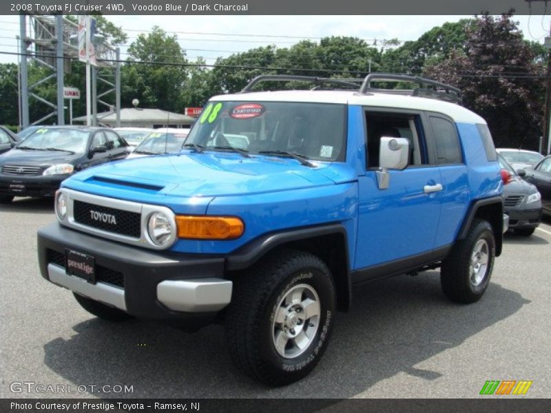 Voodoo Blue / Dark Charcoal 2008 Toyota FJ Cruiser 4WD