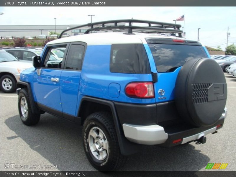 Voodoo Blue / Dark Charcoal 2008 Toyota FJ Cruiser 4WD