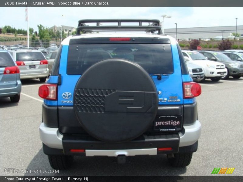 Voodoo Blue / Dark Charcoal 2008 Toyota FJ Cruiser 4WD