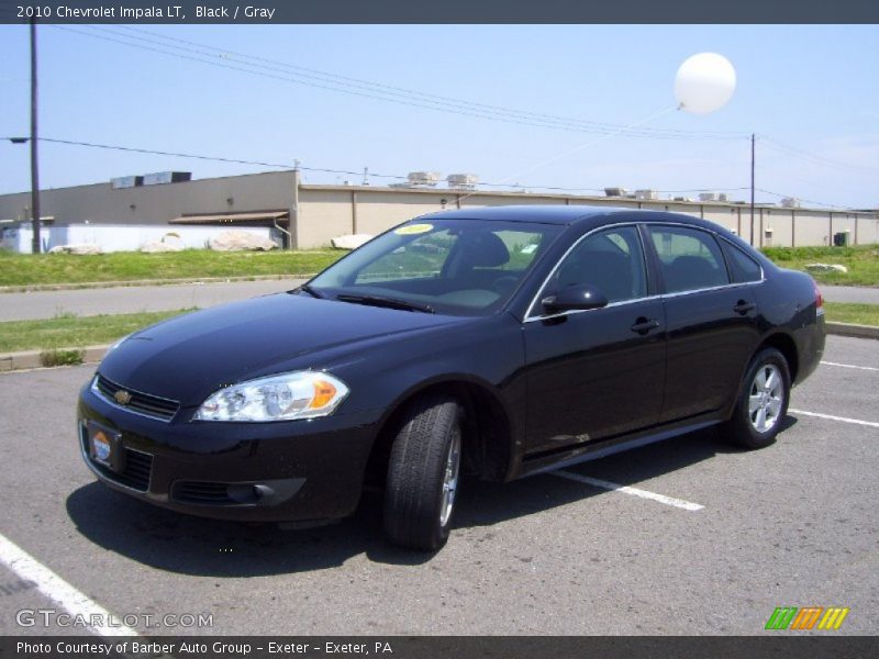 Black / Gray 2010 Chevrolet Impala LT